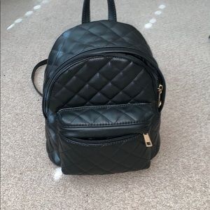Black backpack